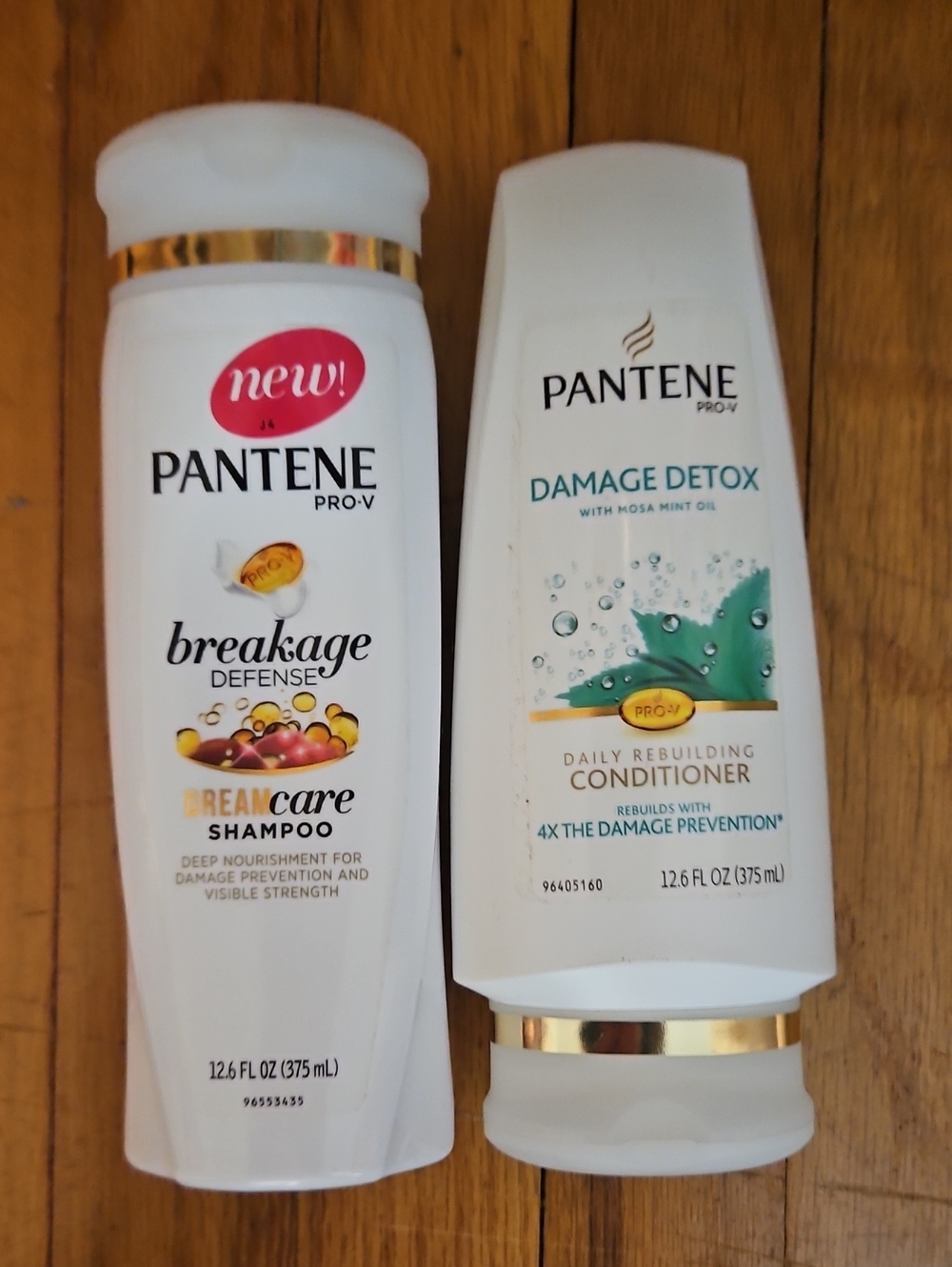 Pantene Damage Detox Conditioner & Breakage Defense Shampoo